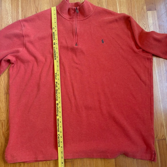 Polo Ralph Lauren 4XLT Quarter Zip Pullover - Picture 7 of 8